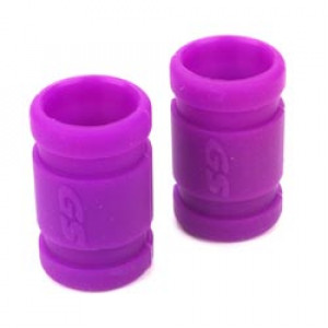 Соединитель силиконовый труба-патрубок  for 1/10, Purple (2) Артикул - GSC-CMS-10PR