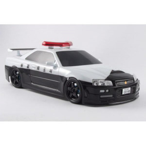 Кузов 1/10 с обвесом - Real Craft Nissan Skyline GT-R Police Car 190mm (окрашен) Артикул:MS-051002-B5