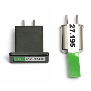 Комплект Кварцев  CH5, зеленые 27.195 мГц  АМ Артикул - AS29112
