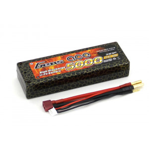 Аккумулятор Li-Po 7.4В серия Hobby 5000мАч 40C (2S, T-Plug)