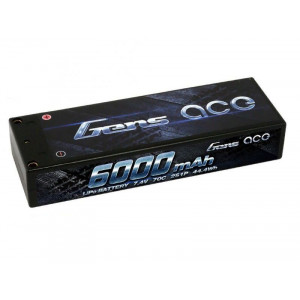 Аккумулятор Li-Po - 7.4В 6000мАч 70C Pro Racing (2S)