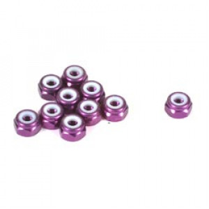Гайка M4 Alu. Lock Nut, Purple (10) Артикул:GSC-N00220PR