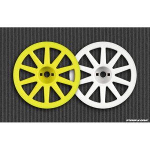 Диски колесные Wabash 1/18 & Mini-T / желтые (2шт) Артикул:PL2688-02