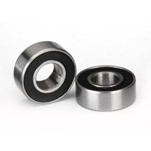 Traxxas Ball bearings, black rubber sealed (5x11x4mm) (2)-TRA5116A - Артикул: TRA5116A