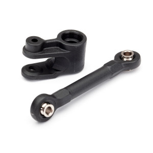 Traxxas Servo horn, steering/ linkage, steering (46mm, assembled with pivot balls)-TRA8947 - Артикул: TRA8947