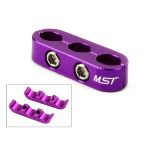 MST Alum. 3 wires clamps (purple) Артикул - MST-820068P