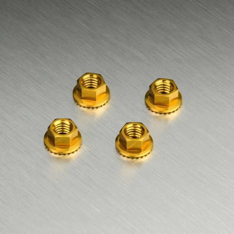 Alum. wheel nut (gold)(4) - Артикул: MST-820001GD