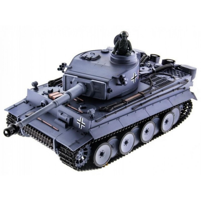 Радиоуправляемый танк Heng Long German Tiger 1:16 (ИК+Пневмо) 2.4G - 3818-1 V6.0
