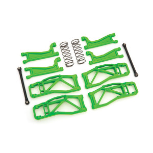 Комплект WideMaxx, green (includes front & rear suspension arms, front toe links, rear shock springs) - Артикул: TRA8995G