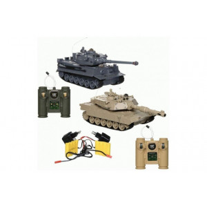 Радиоуправляемый танковый бой ZEGAN M1A2 vs Tiger масштаб 1:28 2.4G - 99827