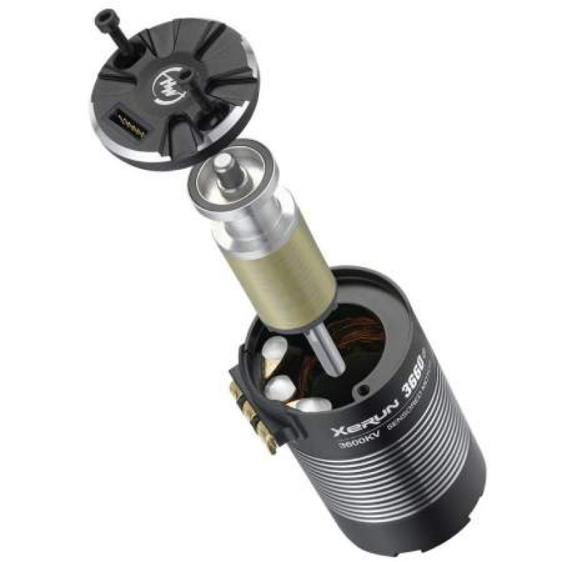 Бесколлекторный сенсорный мотор XERUN 3660SD D5.00 G2 3200 KV для монстров, багги и SCT масштаба 1/10 Артикул - HW-XERUN-3660SD-D5.00-G2-3200