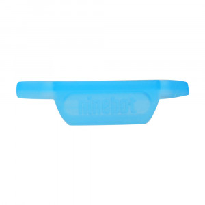 Декоративная резиновая накладка под руль с логотипом для Ninebot- E, E+ (10.01.1072.00) синяя