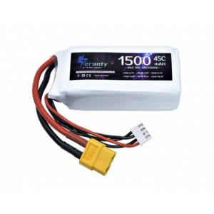 Аккумулятор LiPo Teranty 1500мАч 45C 14.8V XT60