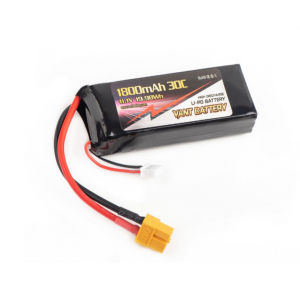 Аккумулятор VANT 85x35x22 Li-Po 1800 mAh 30C 3S 11.1V XT60 Soft case V2