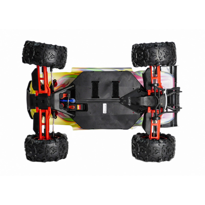 Радиоуправляемая трагги Remo Hobby EVO-R Brushless UPGRADE (зеленая) 4WD 2.4G 1/8 RTR RH8066-GREEN