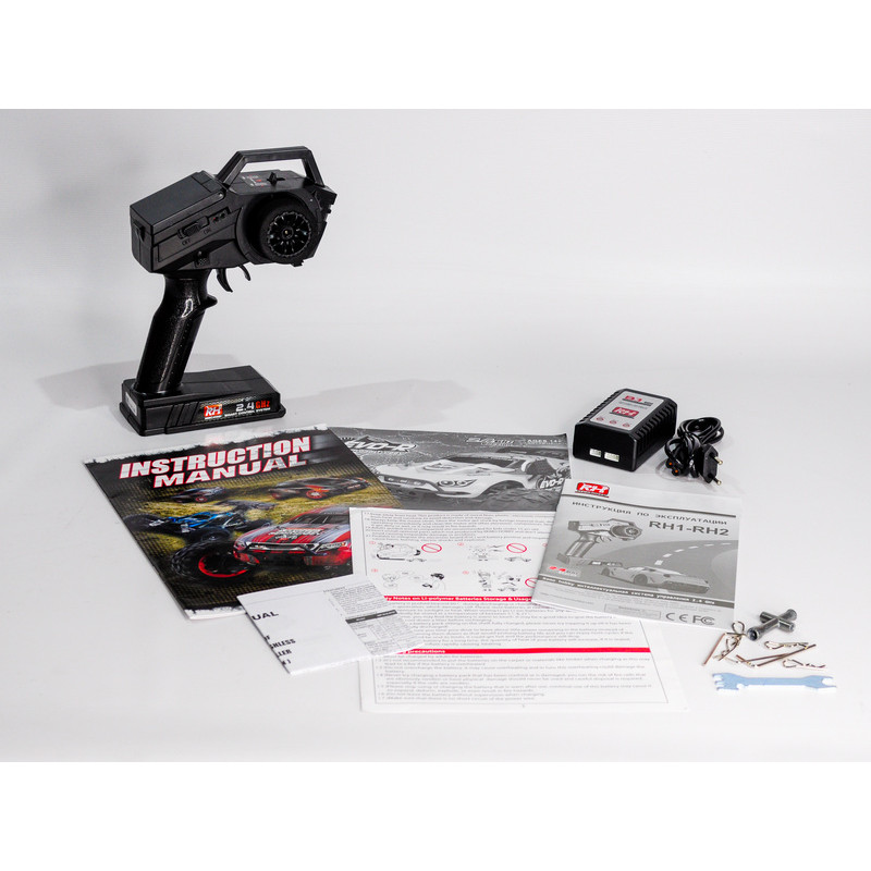 Радиоуправляемая трагги Remo Hobby EVO-R Brushless UPGRADE (зеленая) 4WD 2.4G 1/8 RTR RH8066-GREEN