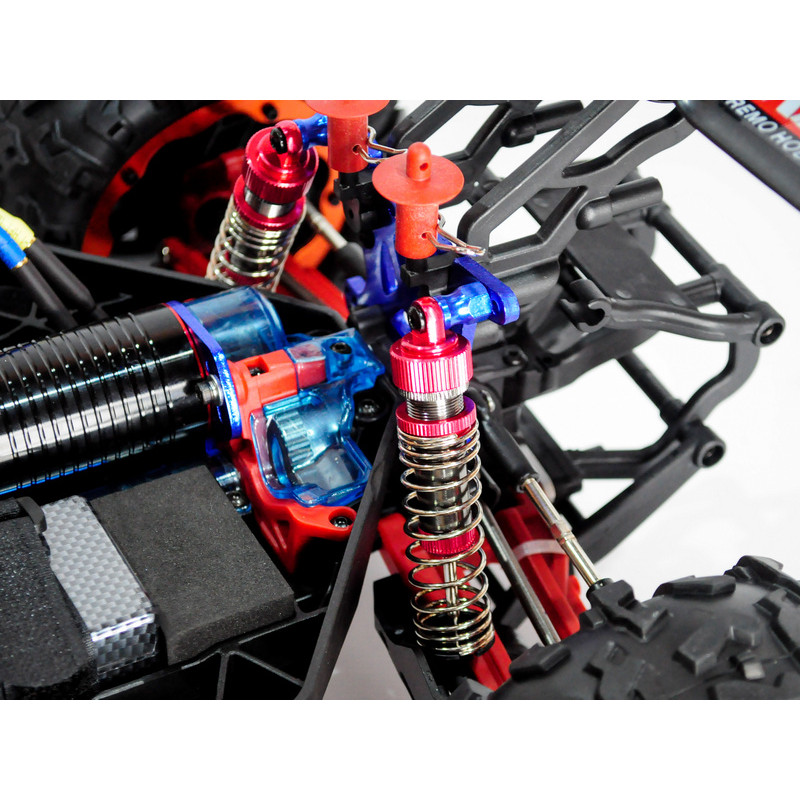 Радиоуправляемая трагги Remo Hobby EVO-R Brushless UPGRADE (зеленая) 4WD 2.4G 1/8 RTR RH8066-GREEN
