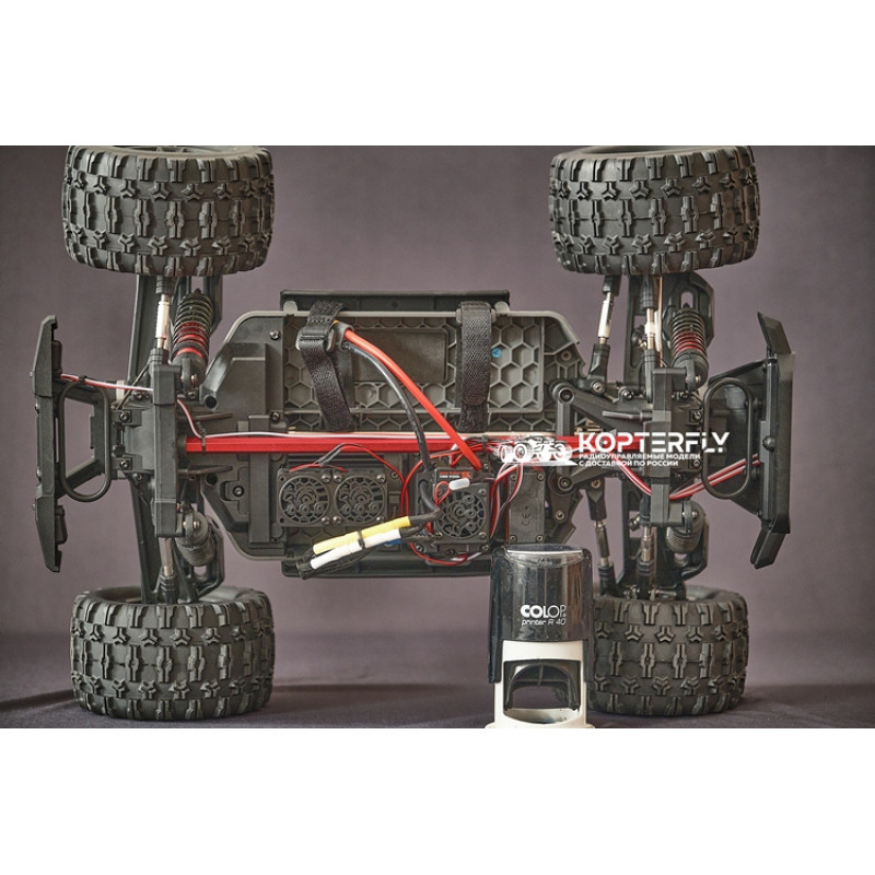 Радиоуправляемый монстр MJX Hyper Go Brushless 4WD 2.4G LED 1:10 - MJX-10208-V2-BLACK