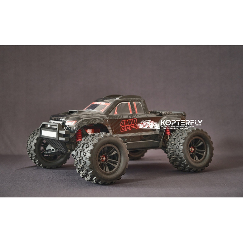 Радиоуправляемый монстр MJX Hyper Go Brushless 4WD 2.4G LED 1:10 - MJX-10208-V2-BLACK