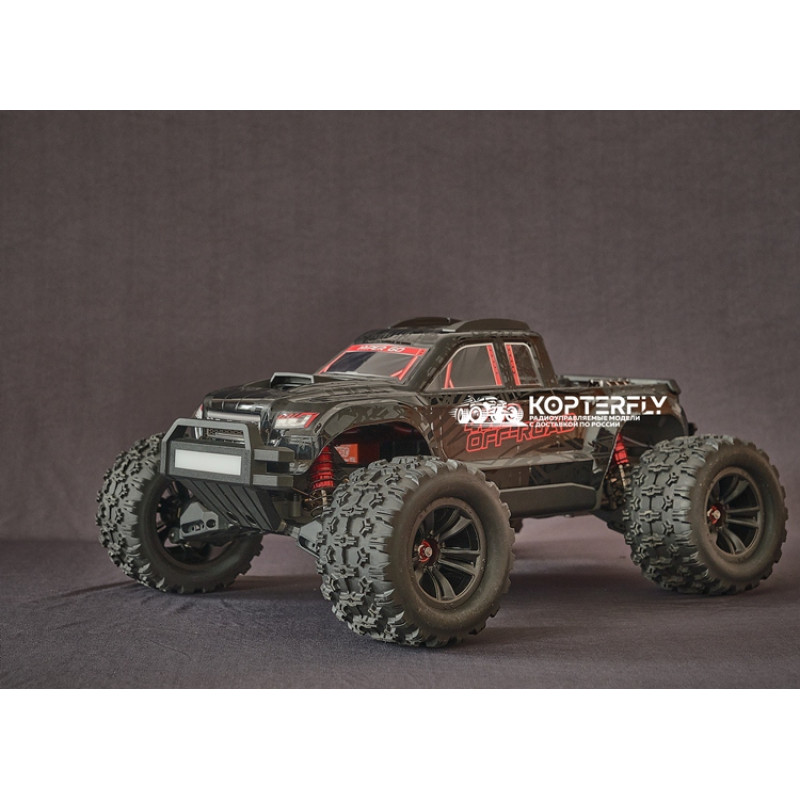 Радиоуправляемый монстр MJX Hyper Go Brushless 4WD 2.4G LED 1:10 - MJX-10208-V2-BLACK