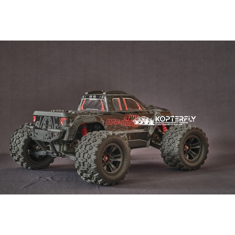 Радиоуправляемый монстр MJX Hyper Go Brushless 4WD 2.4G LED 1:10 - MJX-10208-V2-BLACK