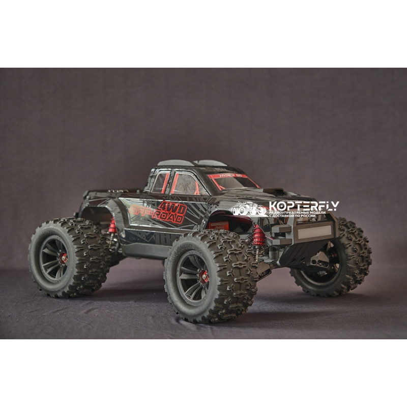 Радиоуправляемый монстр MJX Hyper Go Brushless 4WD 2.4G LED 1:10 - MJX-10208-V2-BLACK
