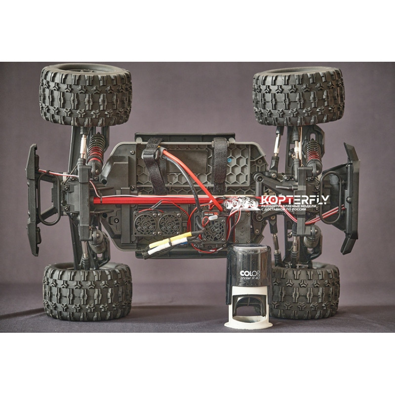Радиоуправляемый монстр MJX Hyper Go Brushless 4WD 2.4G LED 1:10 - MJX-10208-V2-BLACK