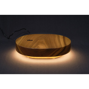 Сенсорный ночник из массива карагача с беспроводной зарядкой 15 Вт №54