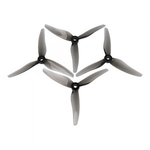 Пропеллер Gemfan Hurricane 51466 3-х лопастной (Clear Gray) 2 пары - Артикул PMPC51466-3G