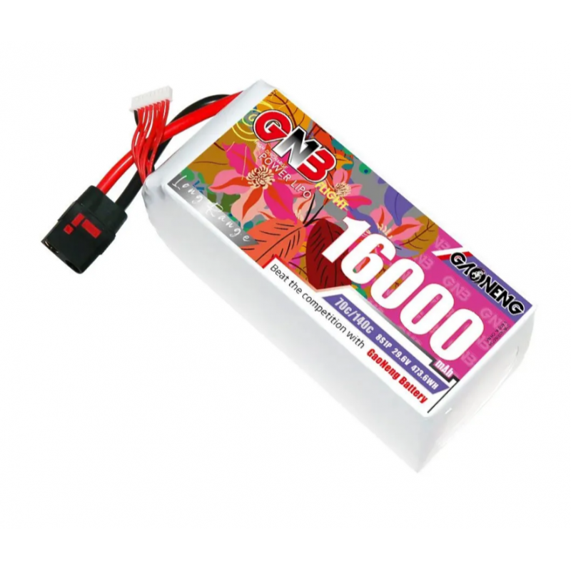 Аккумулятор Li-Po Gaoneng GNB 16000mAh 8S 29.6V 70C QS8