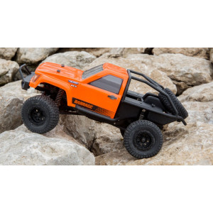 Краулер ECX 1:24 Rock Crawler Barrage 4WD, электро, RTR (оранжевый)