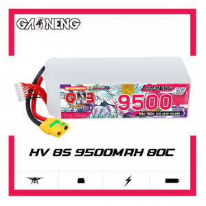 Аккумулятор LiPo GAONENG GNB 9500mAh HV 8S 30.4V 80C XT90S GNB95008S80AHV-XT90S