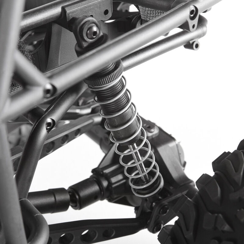 Краулер Axial Wraith Spawn 4WD Rock Racer Brushed RTR (белый) - AXID9045