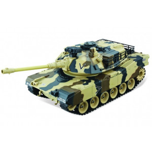 Радиоуправляемый танк M1A2 Abrams Yellow Edition масштаб 1:20 27Мгц Household 4101-5