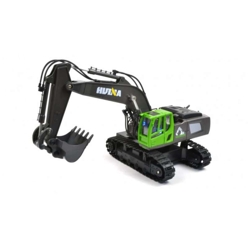 Радиоуправляемый экскаватор HUI NA TOYS HN1558-GREEN
