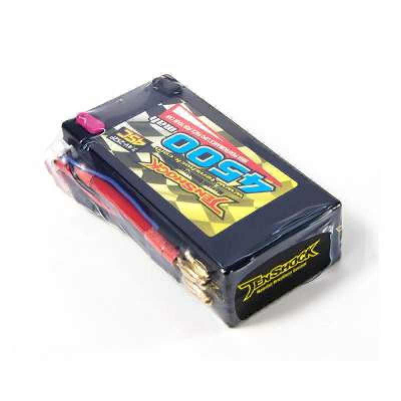 Аккумулятор Tenshock Hardcase Short 7.4v 4500mAh 45C with Deans to Banana Connector