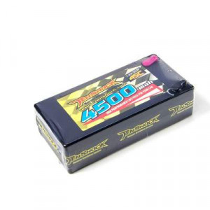 Аккумулятор Tenshock Hardcase Short 7.4v 4500mAh 45C with Deans to Banana Connector