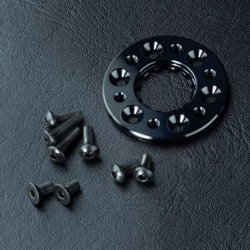 Alum. motor heat sink spacer 3mm (black) - Артикул: MST-820073BK