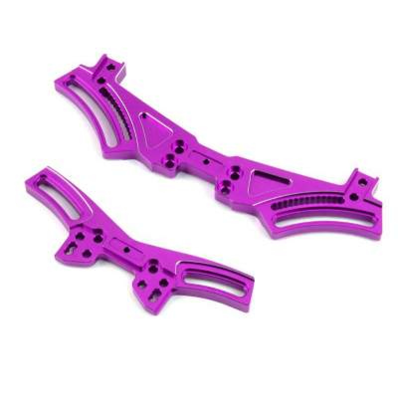 FXX Alum. quick adj. damper stay (purple) - Артикул: MST-210477P