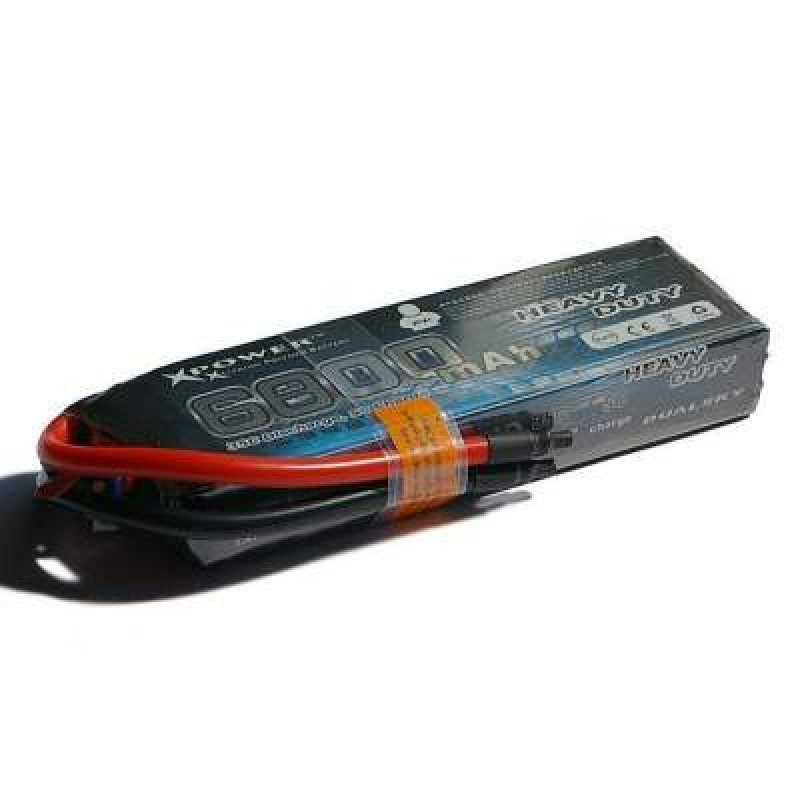 Li-Po Dualsky Heavy Duty soft case 7.4v 6800mAh 35C