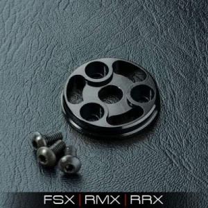 RMX Alum. spur gear cover (black) - Артикул: MST-210461BK