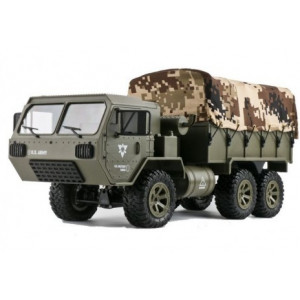 Радиоуправляемая машина американский военный грузовик 6WD RTR масштаб 1:16 2.4G Heng Long FY004A-1 - Артикул FY004A-1