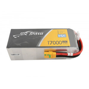Аккумулятор LiPo TATTU 17000mAh 22.8V 15C 6S1P with XT90-S High Voltage