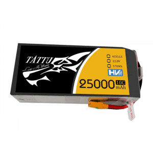 Аккумулятор LiPo TATTU 25000mAh 22.8V 10C 6S1P with XT90-S High Voltage