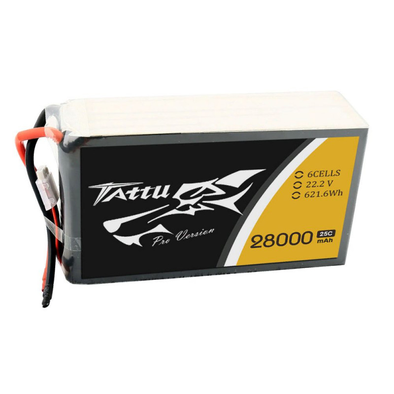 Аккумулятор LiPo TATTU 28000mAh 22.2V 25C 6S1P with AS150&XT150 plug