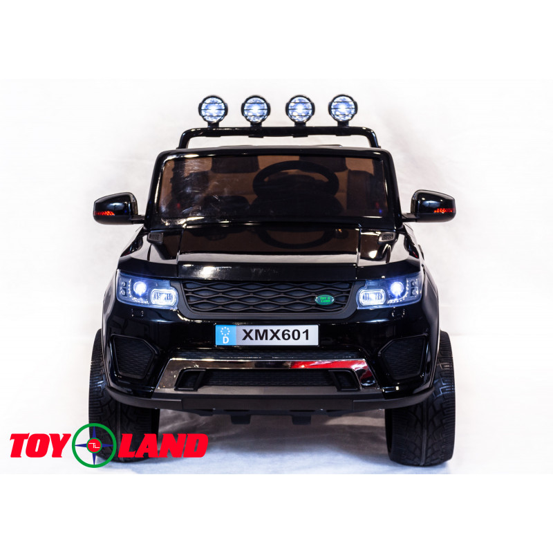 Электромобиль Джип Range Rover ХМХ 601 4х4 10А Черный краска