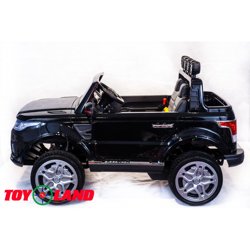 Электромобиль Джип Range Rover ХМХ 601 4х4 10А Черный краска
