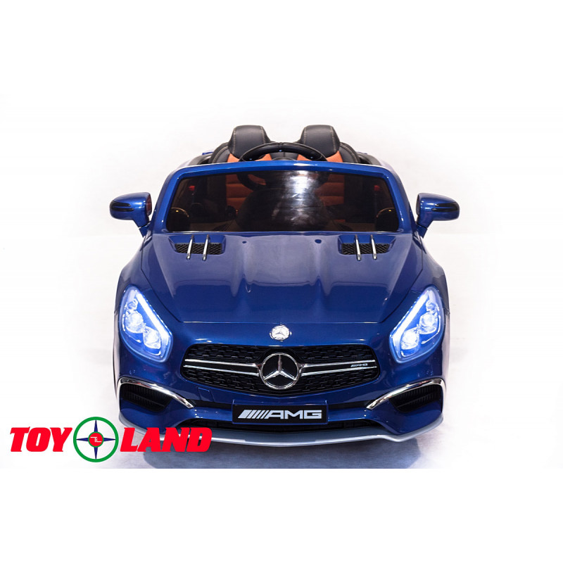 Электромобиль Автомобиль Mercedes Benz SL 65 Синий краска