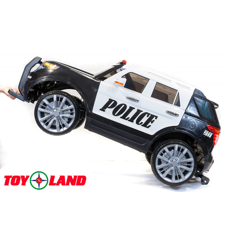 Электромобиль Джип Ford Explorer Police CH 9935 Черно-белый