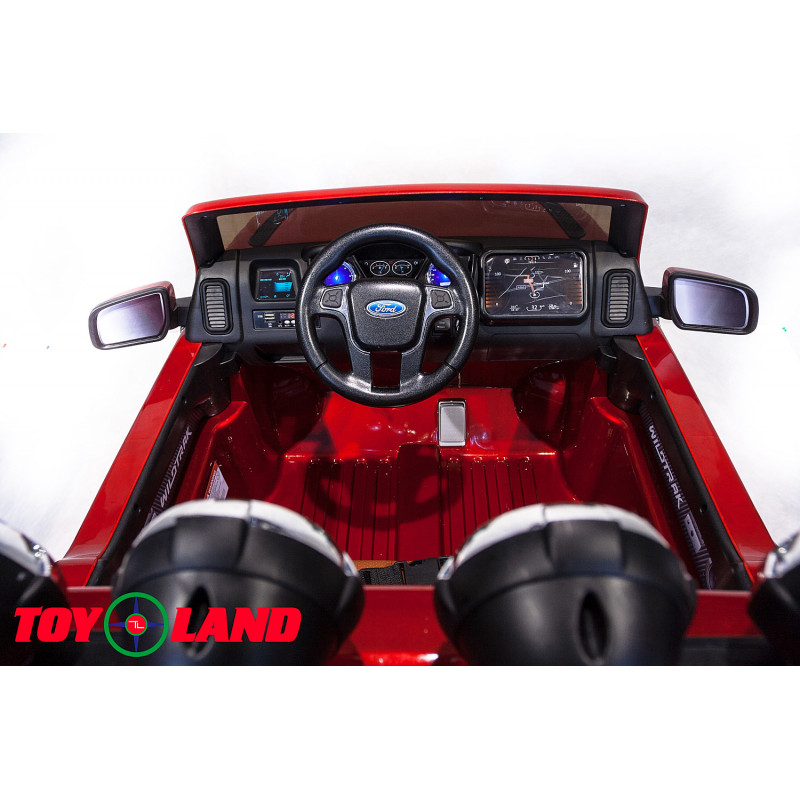 Электромобиль Джип Ford Ranger 10A Красный краска